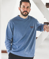 USED 17/1 EMERALD COTTON / EMBROIDERY L/S T-SHIRT