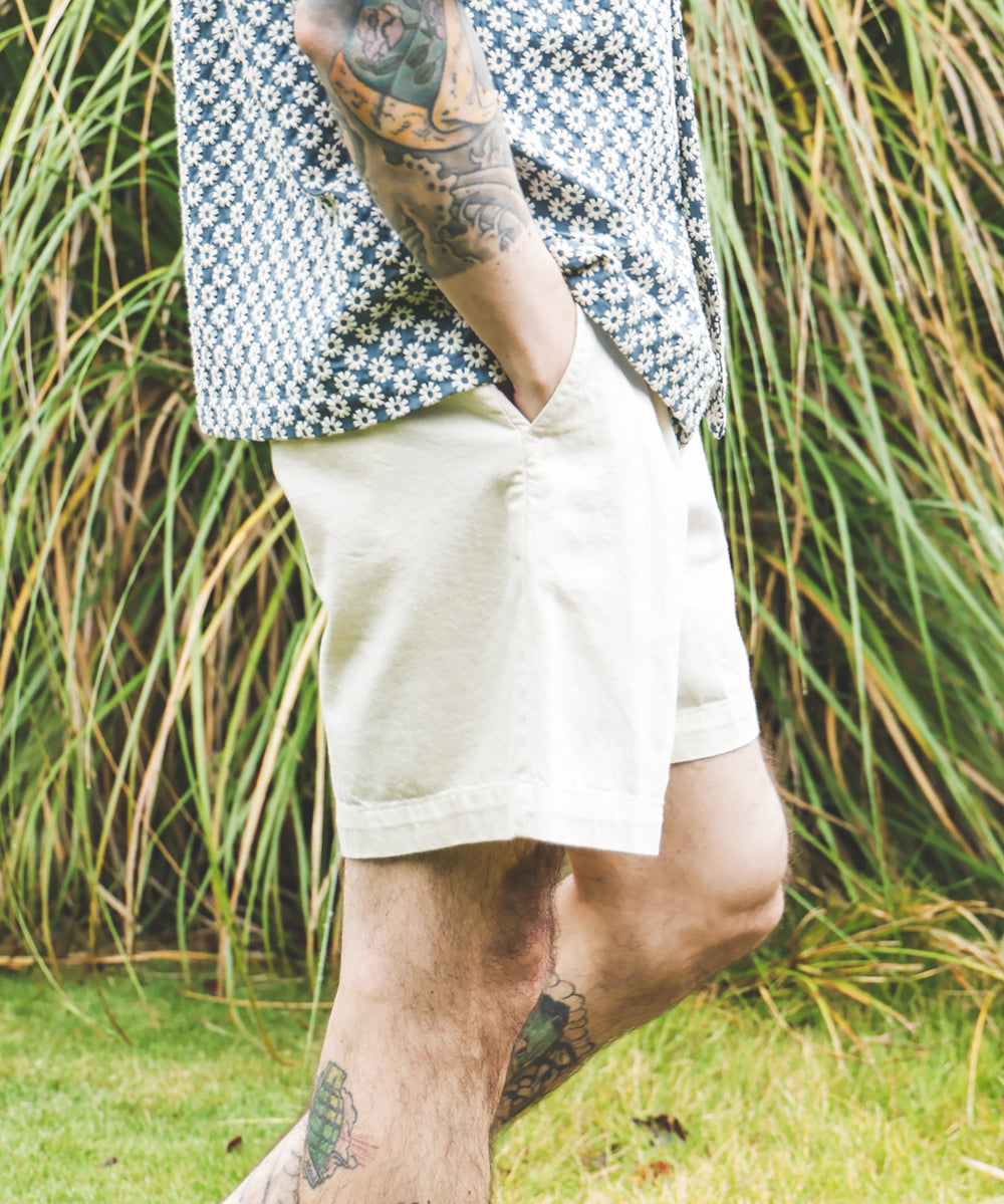 RINSE WASH 8oz DENIM / ONE TACK SHORTS