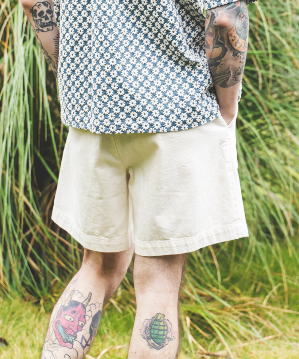 RINSE WASH 8oz DENIM / ONE TACK SHORTS