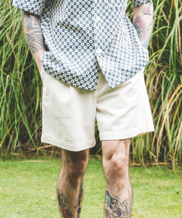 RINSE WASH 8oz DENIM / ONE TACK SHORTS