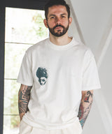 USED 17/1 EMERALD COTTON / AFRO S/S T-SHIRT