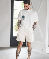 USED 17/1 EMERALD COTTON / AFRO S/S T-SHIRT