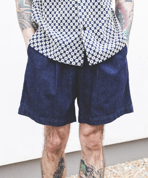 RINSE WASH 8oz DENIM / ONE TACK SHORTS