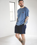 USED 17/1 EMERALD COTTON / EMBROIDERY S/S T-SHIRT