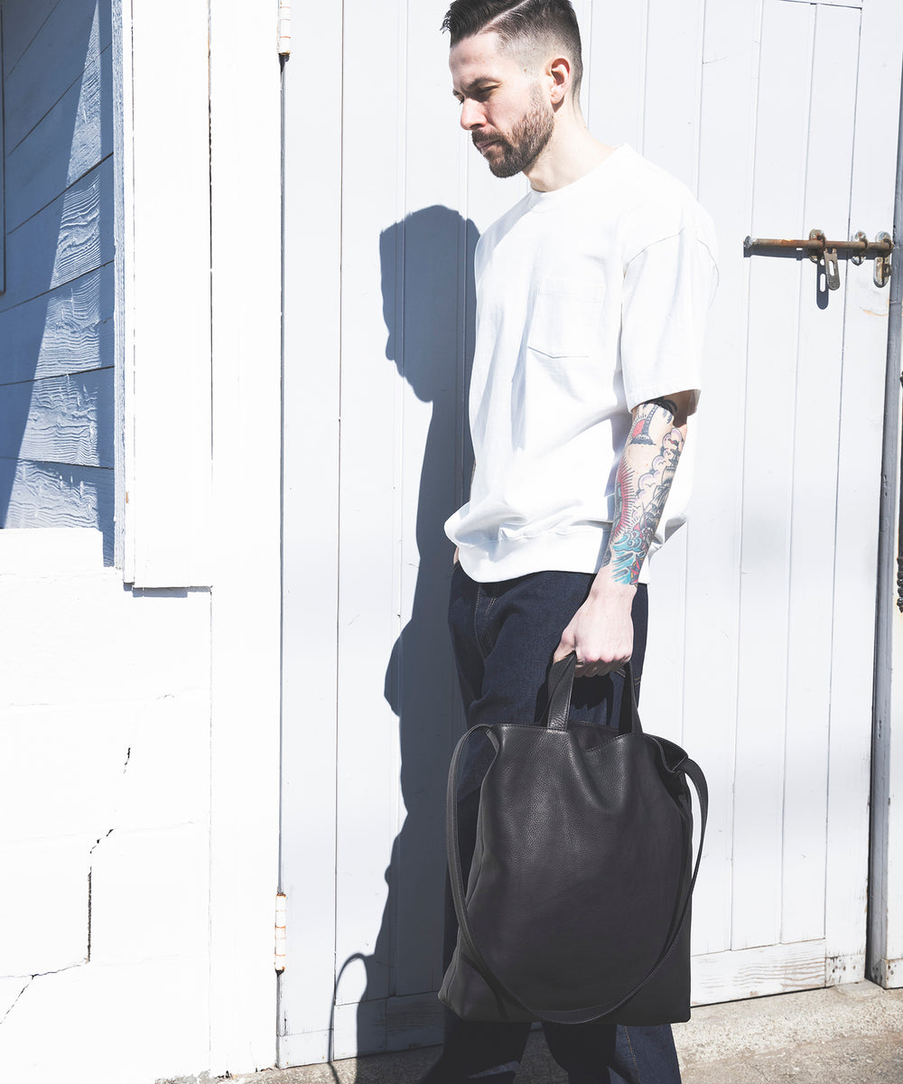 IMPERMA-LEATHER / 2WAY TOTE BAG / ME648