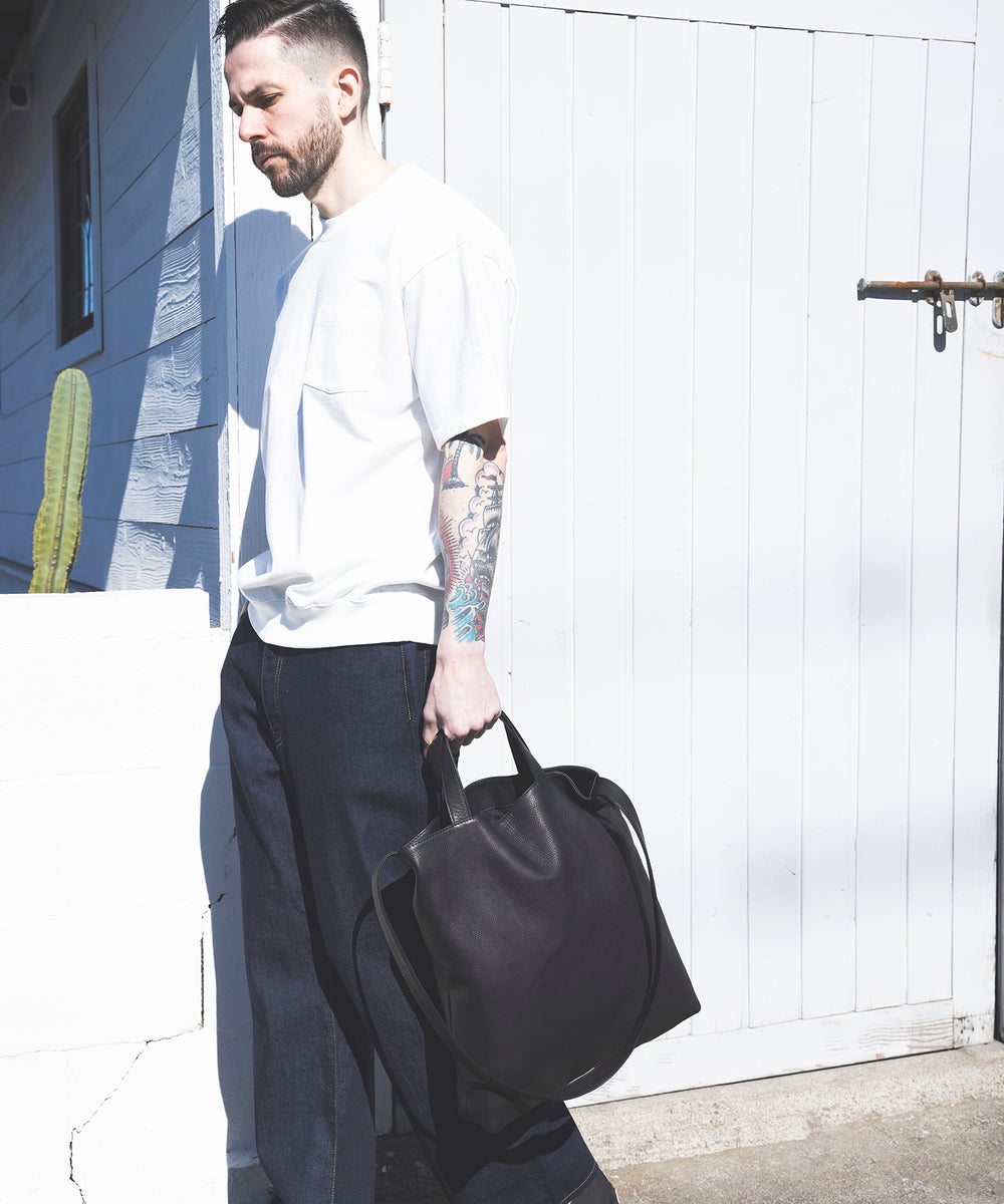 IMPERMA-LEATHER / 2WAY TOTE BAG / ME648