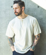 【予約商品】VINTAGE CALIFORNIA COTTON / 10-BUTTON HENLEY NECK SHIRT / M261138