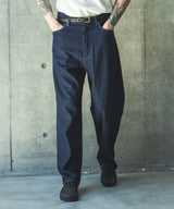 【予約商品】RINSE WASH 8oz DENIM / WASHED WIDE STRIGHT PANTS / M261104