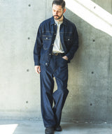 【予約商品】RINSE WASH 8oz DENIM / WASHED WIDE STRIGHT PANTS / M261104