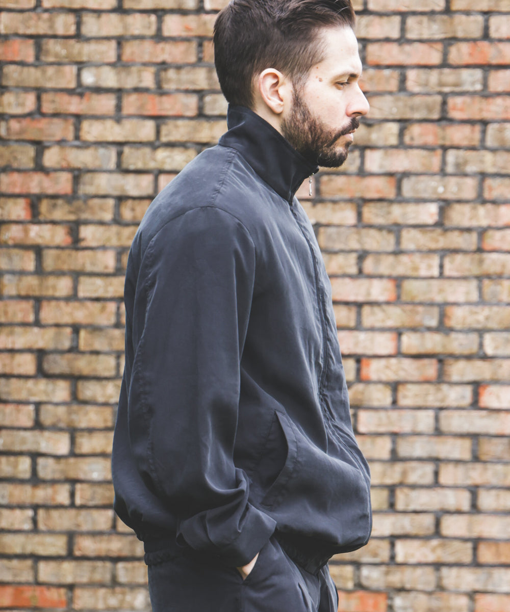 T/R POWDER CLOTH / TRACK JACKET