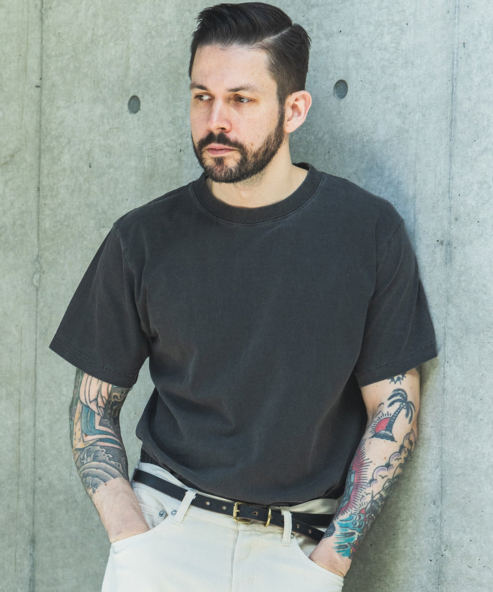 【予約商品】USED DYED HEAVY COTTON / 2-PACK T-SHIRT / M261126