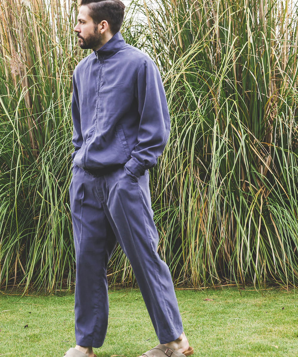 T/R POWDER CLOTH / TRACK JACKET