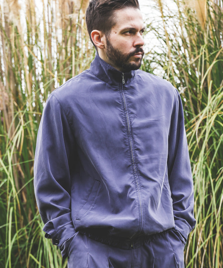T/R POWDER CLOTH / TRACK JACKET