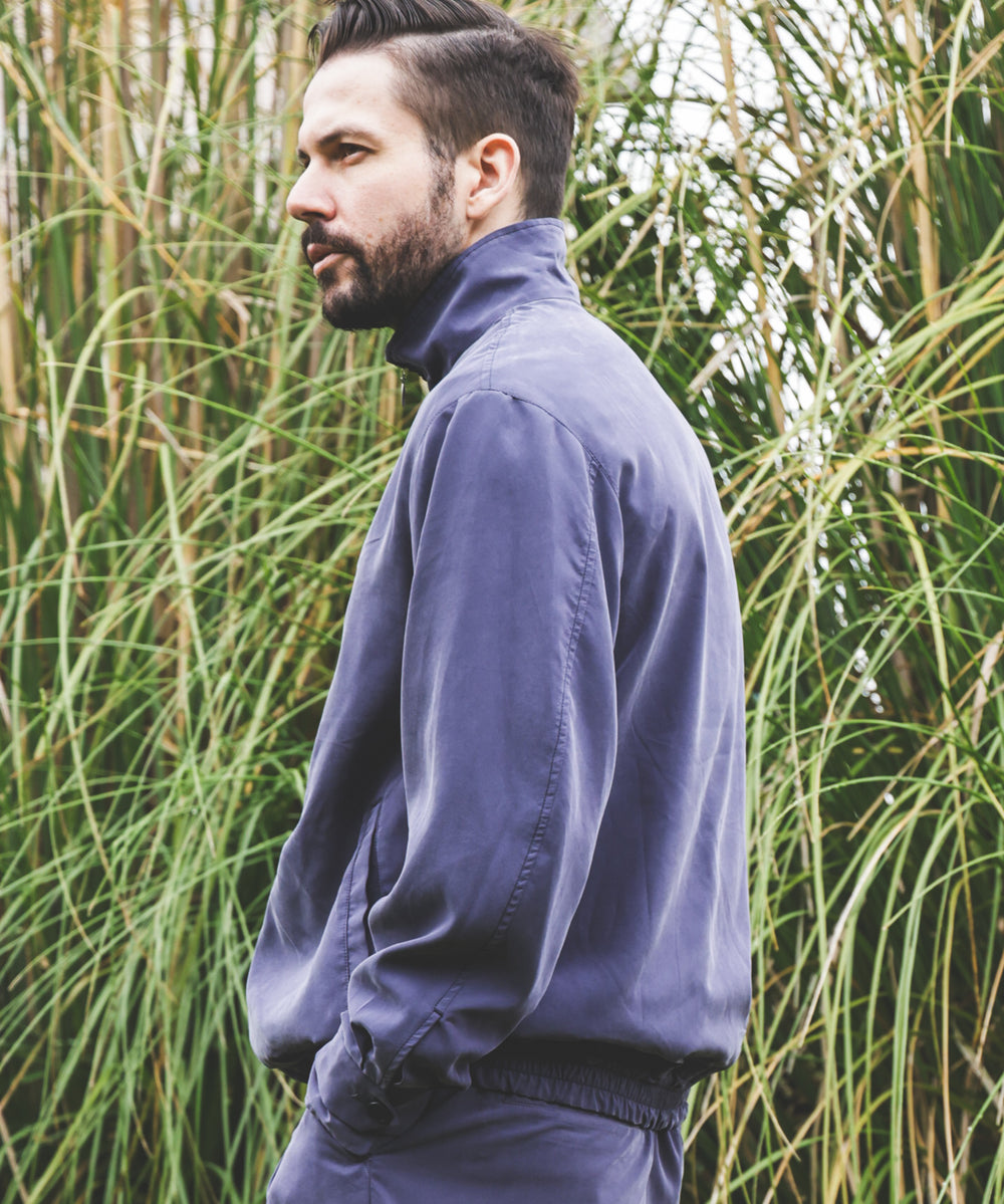 T/R POWDER CLOTH / TRACK JACKET