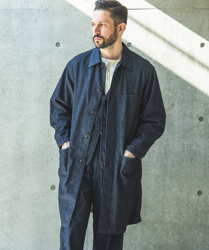 【予約商品】RINSE WASH 6oz SUPER LIGHT DENIM / UTILLITY COAT / M261105