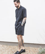 T/R POWDER CLOTH / SHORT SLEEVE COACH SHIRT