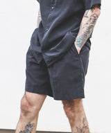 T/R POWDER CLOTH / ONE TACK SHORTS