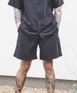 T/R POWDER CLOTH / ONE TACK SHORTS