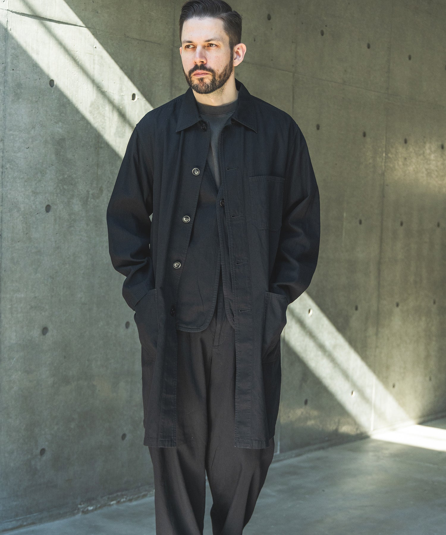 RINSE WASH 6oz SUPER LIGHT DENIM / UTILLITY COAT / M261105 – MR