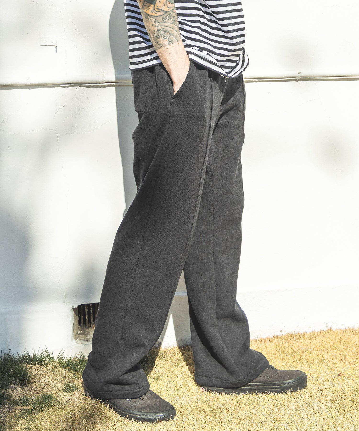 ALL SEASONS URAKE / PINTUCK SWEAT PANTS