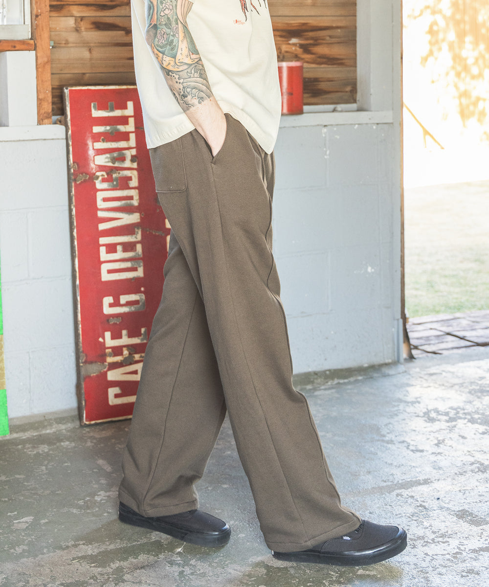 ALL SEASONS URAKE / PINTUCK SWEAT PANTS