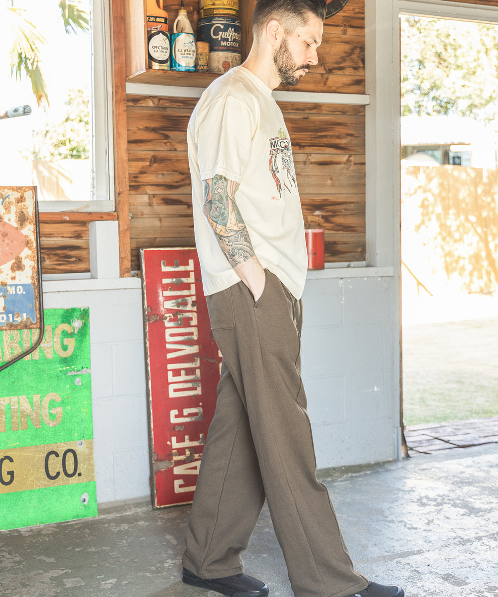 ALL SEASONS URAKE / PINTUCK SWEAT PANTS