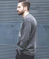 USED 17/1 EMERALD COTTON / GSH PRINT L/S T-SHIRT