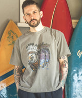 INDIAN MOTOCYCLE COLLABORATION / USED PRINT T-SHIRT TYPE-B