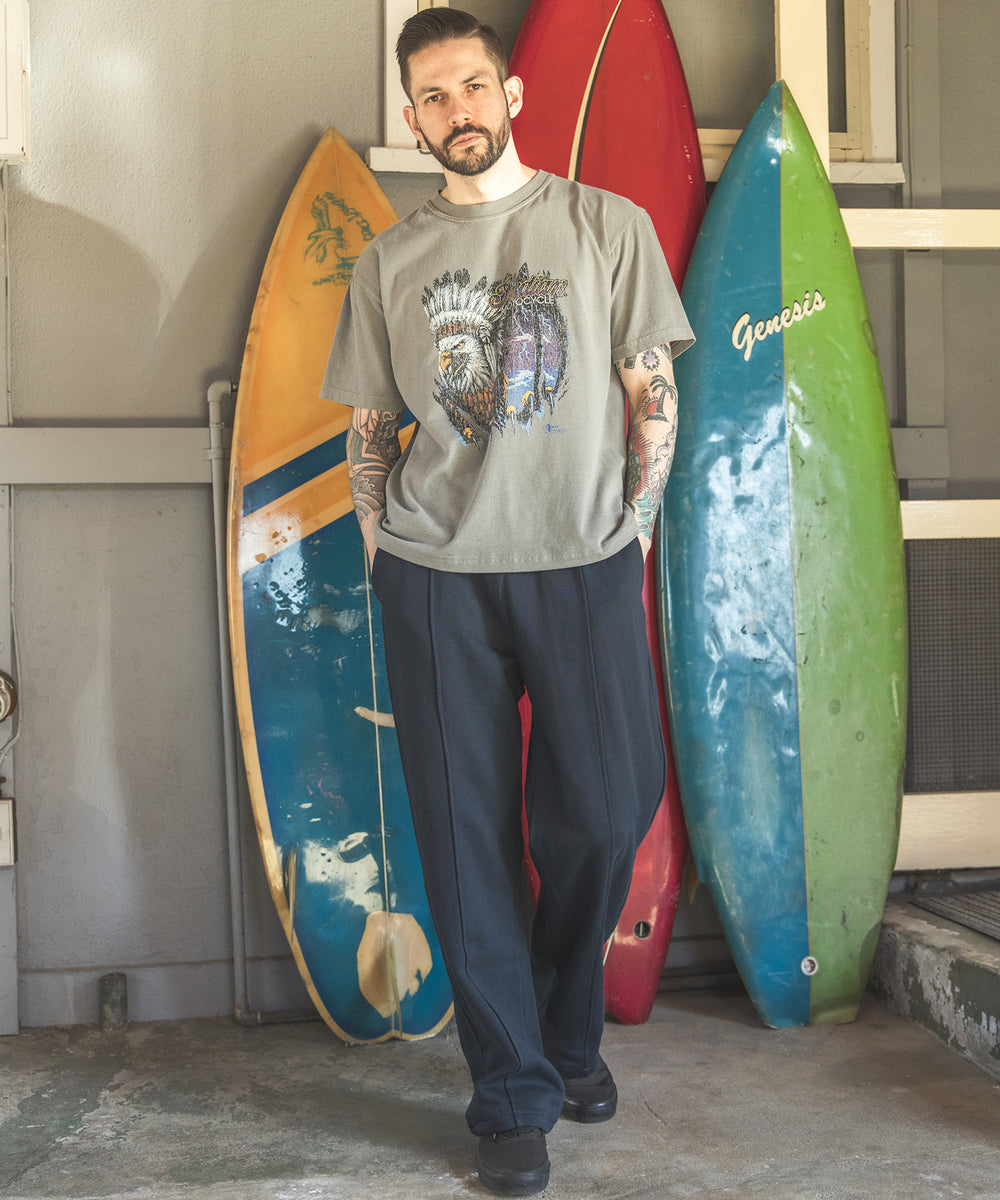 ALL SEASONS URAKE / PINTUCK SWEAT PANTS
