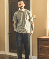 LOOP-WHEELED PLAIN KNIT / USED ONE POINT T-SHIRT
