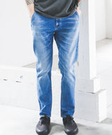 SUPER STRETCH DENIM / USED WASH SLIM PANTS