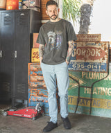 INDIAN MOTOCYCLE COLLABORATION / USED PRINT T-SHIRT TYPE-B