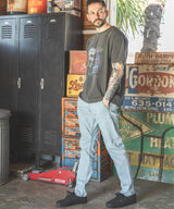 INDIAN MOTOCYCLE COLLABORATION / USED PRINT T-SHIRT TYPE-B