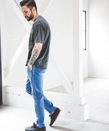 SUPER STRETCH DENIM / USED WASH SLIM PANTS