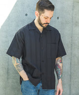 【予約商品】C/L PANAMA STRIPES / SHORT/S OPEN COLLAR SHIRT / M261131