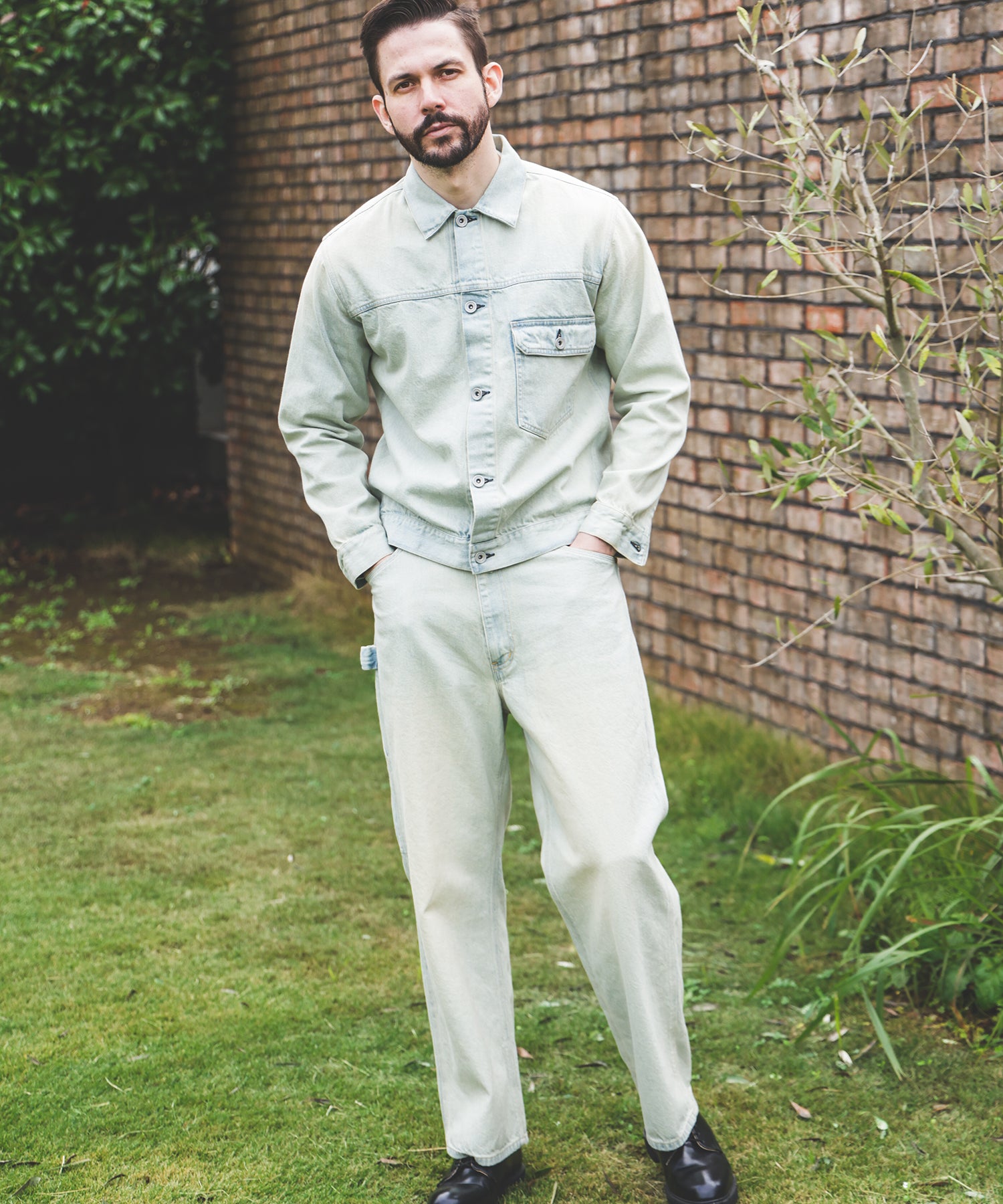 HAND CRAFT BLEACH DENIM / TYPE-1 G-JACKET