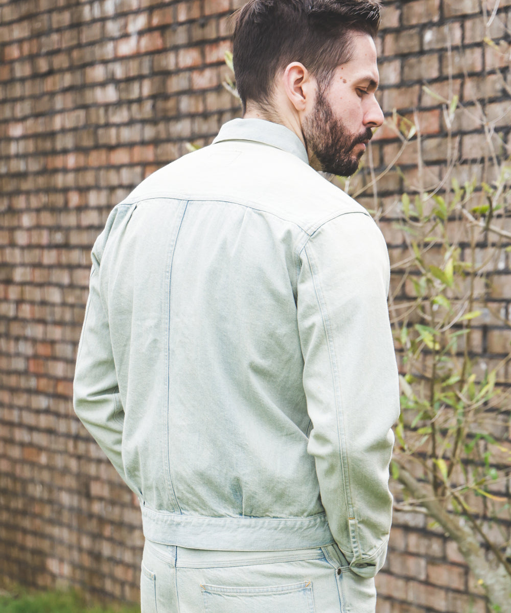 HAND CRAFT BLEACH DENIM / TYPE-1 G-JACKET