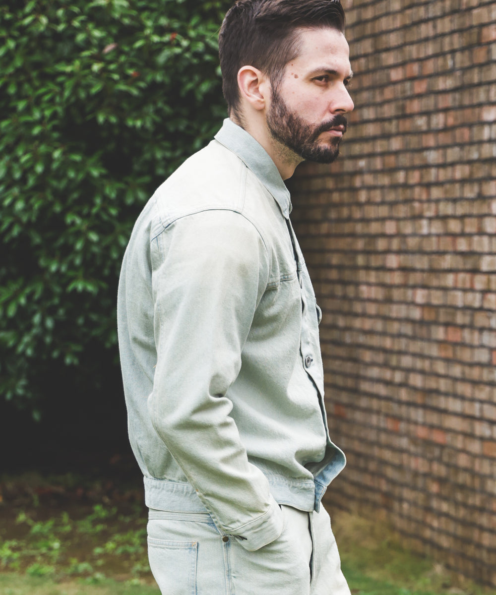 HAND CRAFT BLEACH DENIM / TYPE-1 G-JACKET