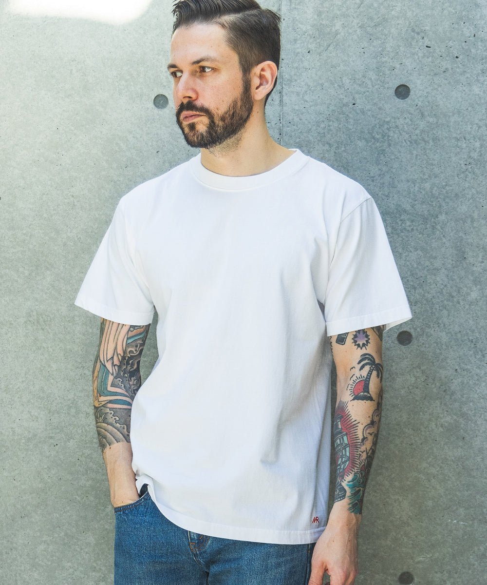 【予約商品】USED DYED HEAVY COTTON / 2-PACK T-SHIRT / M261126