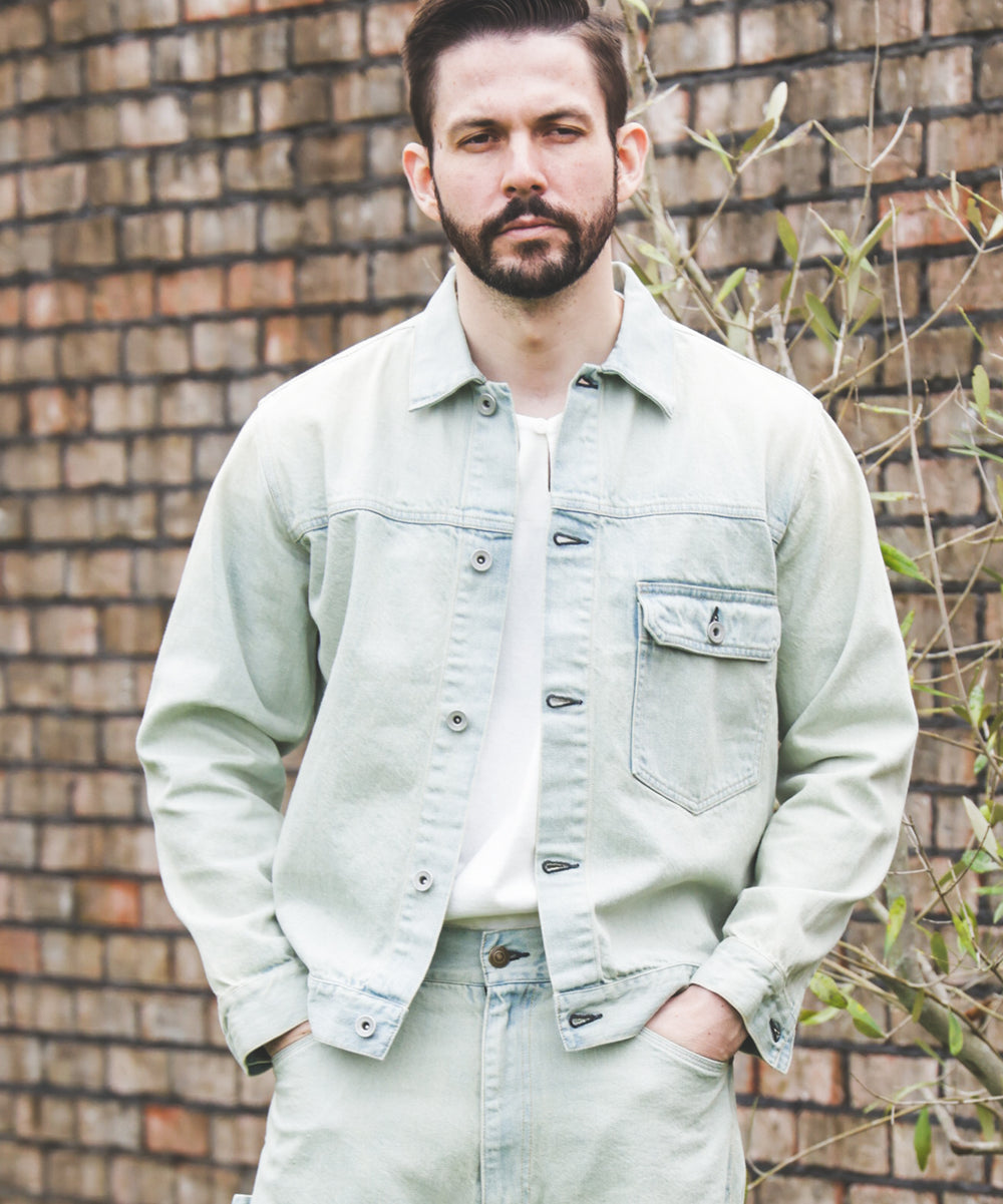 HAND CRAFT BLEACH DENIM / TYPE-1 G-JACKET