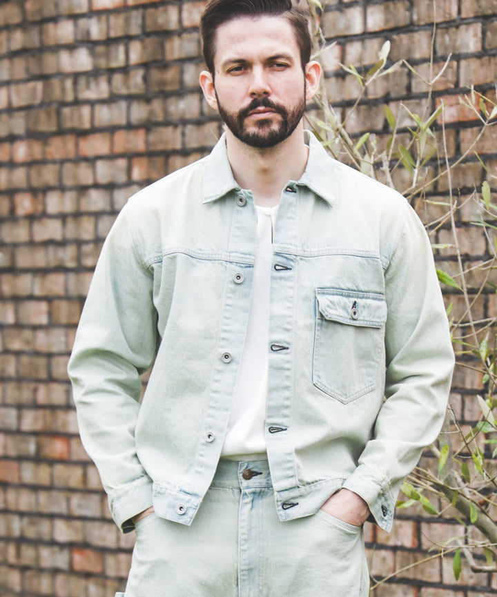 HAND CRAFT BLEACH DENIM / TYPE-1 G-JACKET