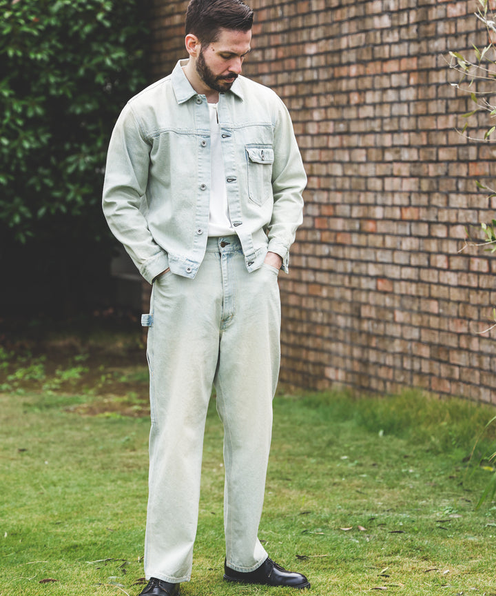 HAND CRAFT BLEACH DENIM / TYPE-1 G-JACKET