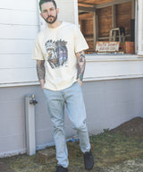 INDIAN MOTOCYCLE COLLABORATION / USED PRINT T-SHIRT TYPE-B