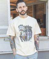 INDIAN MOTOCYCLE COLLABORATION / USED PRINT T-SHIRT TYPE-B