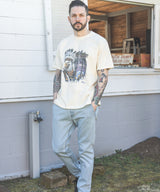 INDIAN MOTOCYCLE COLLABORATION / USED PRINT T-SHIRT TYPE-B