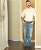 LOOP-WHEELED PLAIN KNIT / USED ONE POINT T-SHIRT