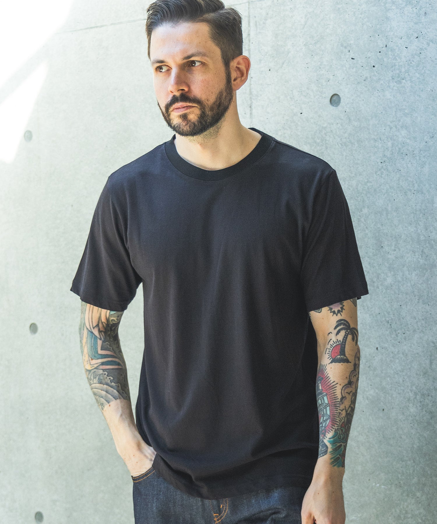 【予約商品】COOL TOUCH C/R JERSEY / CREW NECK T-SHIRT / M261140