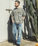 INDIAN MOTOCYCLE COLLABORATION / USED PRINT T-SHIRT TYPE-A