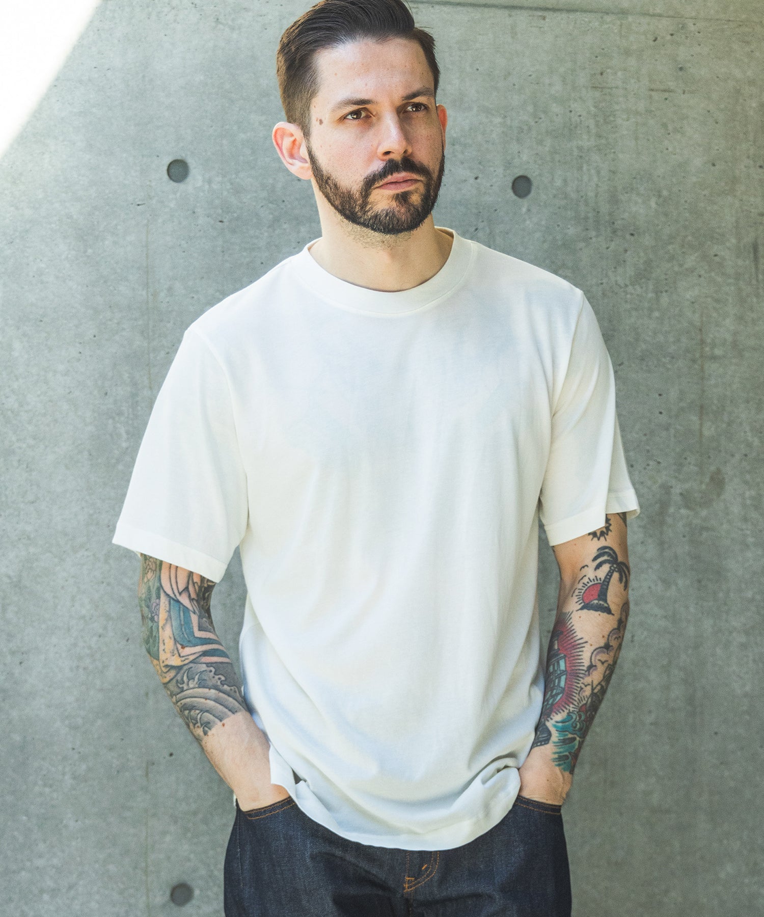 【予約商品】COOL TOUCH C/R JERSEY / CREW NECK T-SHIRT / M261140