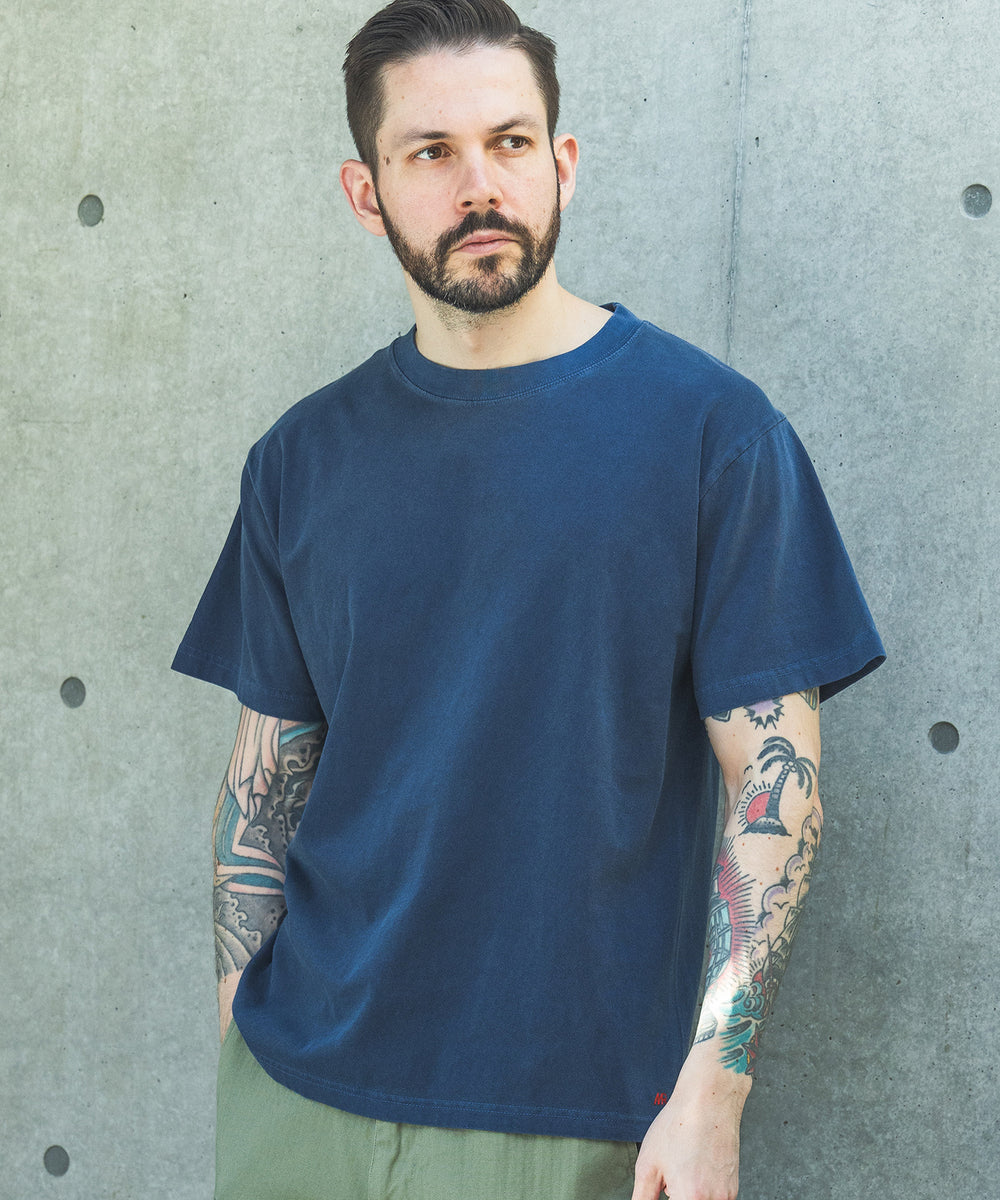【予約商品】USED DYED HEAVY COTTON / 2-PACK T-SHIRT / M261126